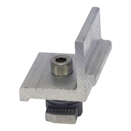 FISCHER 522671 - Side locking bracket for 90° connection between Solar profiles PXC AL
