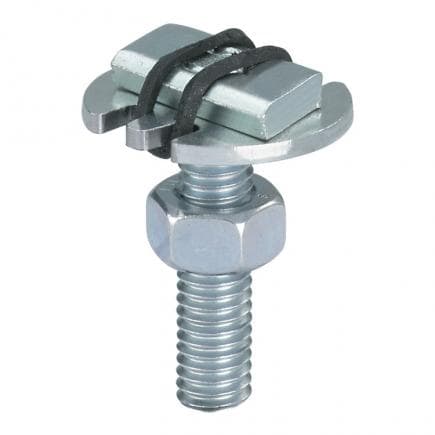 FISCHER 531065 - Vis à tête diamantée pour fixation dans profilés MS avec élastiques FHS CLIX L