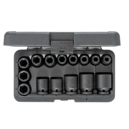 GEDORE 3459187 - Juego de llaves de impacto 1/2" (15 pcs).