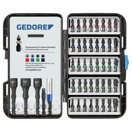 GEDORE 3459519 - Juego de puntas de torsión (45 pcs.)