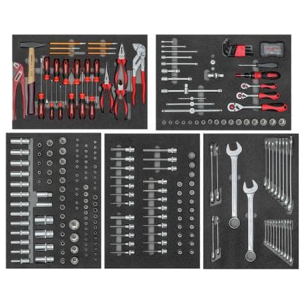 GEDORE 3301691 - Jeu d'outils 5 modules xCT (273 pcs.)