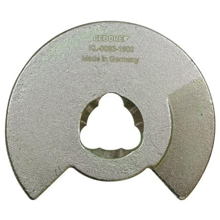 GEDORE 3279073 - KL-0033-1602 - Plaque de pression avec profil ondulé, taille 0A