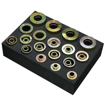 GEDORE 2840693 - KL-0039-170 E - Set de bagues de support/pression, long, ø 30 - 90 mm