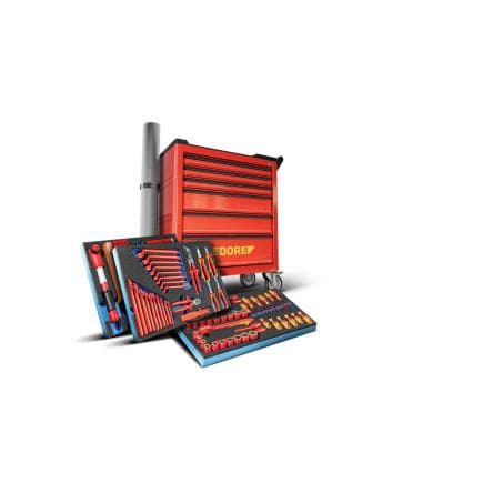GEDORE 3415740 - KL-4600-200 - Servante d’atelier avec assortiment haute tension (103 pcs.)