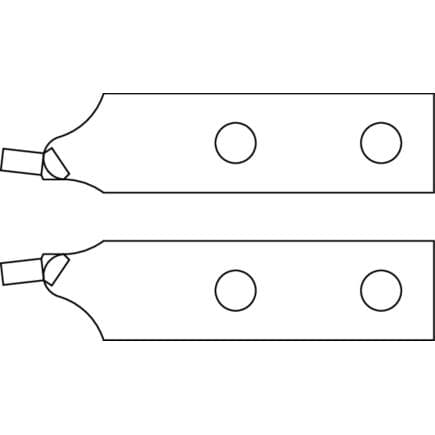 GEDORE 3534456 - E‑8000 A 6 - Paire de pointes