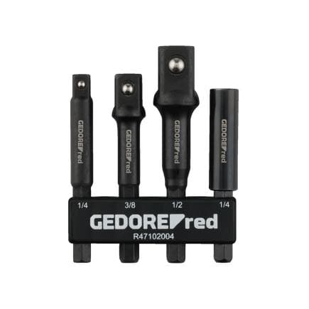 GEDORE 3301922 - R47102004 - Jeu d’adaptateurs (4 pcs.)