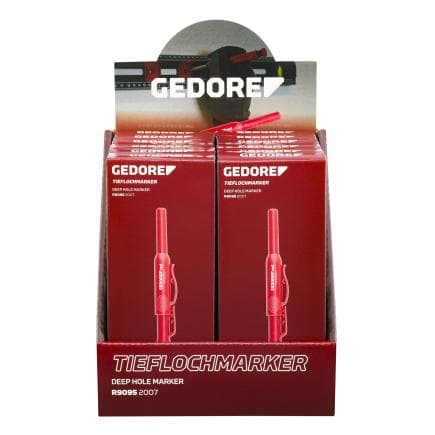 GEDORE 3301929 - R90959010 - Présentoir marqueurs de perçage profond (12 pcs.)