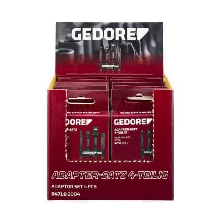 GEDORE 3301932 - R47109010 - Présentoir set d’adaptateurs 4 pcs (10 pcs)