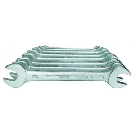 GEDORE 6077380 - Jeu de clés à fourche doubles métriques (8 pcs.)
