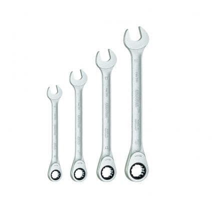 GEDORE 2303949 - Jeu de clés mixtes à cliquet métriques (4 pcs.)