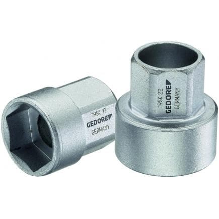 GEDORE 2521539 - Clé à douille courte hexagonale 1/2''