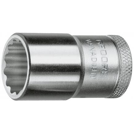 GEDORE 6138940 - Clé à douille 1/2'' avec embouchure bi-hexagonale en pouces