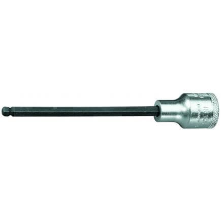 GEDORE 6162810 - Clé à douille longue 1/2'' pour vis à tête sphérique hexagonale métrique