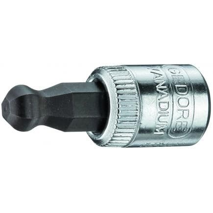 GEDORE 2219468 - Clé à douille 1/4'' pour vis à tête sphérique métrique