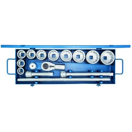 GEDORE 6181600 - Jeu de clés à douilles 1'' avec profil UD métrique (15 pcs.)