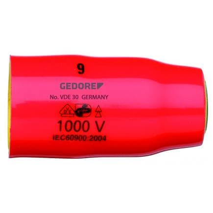 GEDORE 2946394 - Clé à douille 3/8'' VDE hexagonale métrique