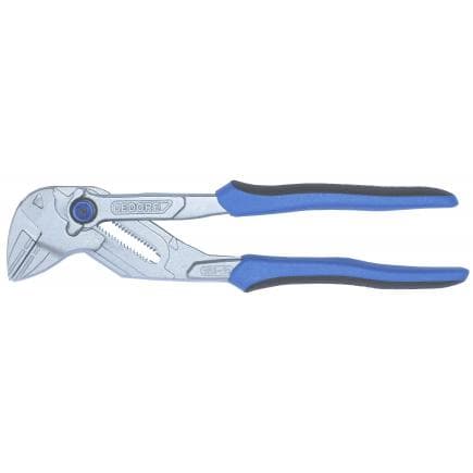 GEDORE 3112268 - Clé à tuyau 10'' avec poignées 2K et 4 mors de protection