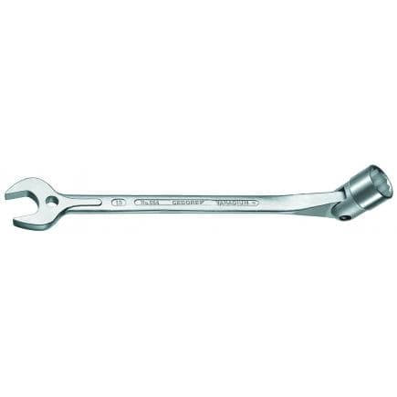 GEDORE 6512060 - Clé mixte à tête articulée avec profil UD métrique