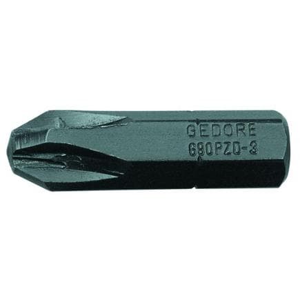 GEDORE 6552870 - Insert croisé Pozidriv 1/4'' (10 pcs.)