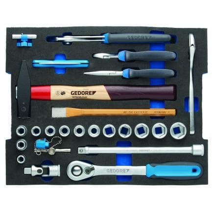 GEDORE 2936828 - Ensemble d'outils pour artisans en mallette (26 pcs.)