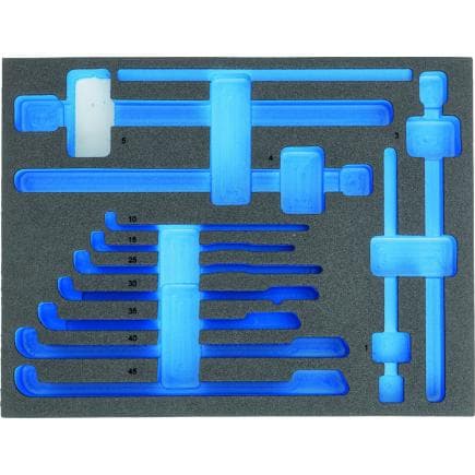 GEDORE 2964449 - Module mousse vide pour extracteur de roulement à billes