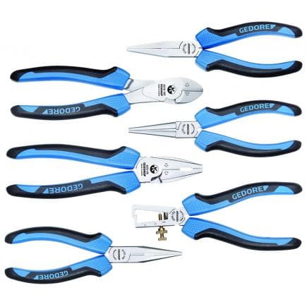 GEDORE 1708155 - Jeu de pinces en coffret (6 pcs.)
