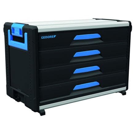 GEDORE 2954346 - Boîte à outils WorkMo B3 avec 4 tiroirs H6