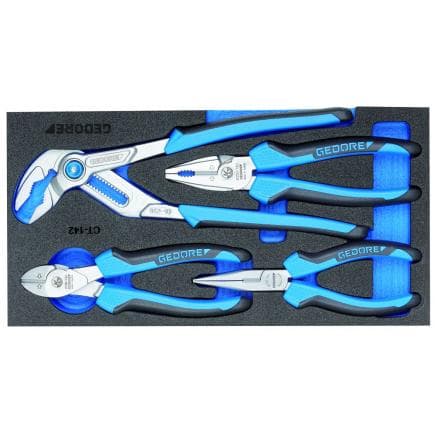 GEDORE 2309025 - Jeu de pinces dans le module Check-Tool (4 pcs.)