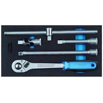 GEDORE 2309106 - Accessoires pour clé à douille 1/2'' dans le module Check-Tool (4 pcs.)