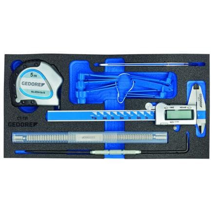 GEDORE 2309084 - Jeu d'outils pour la mesure dans le module Check-Tool