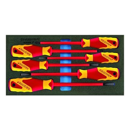 GEDORE 2309173 - Jeu de tournevis VDE dans le module Check-Tool