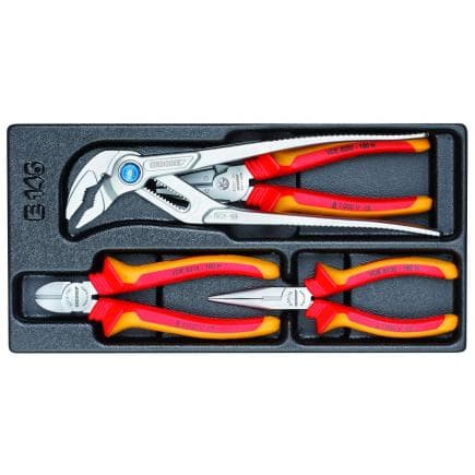 GEDORE 1733079 - Jeu de pinces VDE dans le module ES