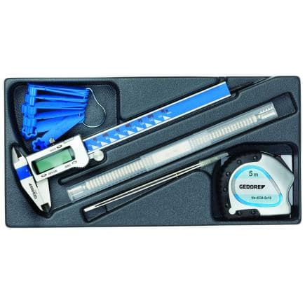 GEDORE 1402218 - Jeu d'outils de mesure dans le module ES