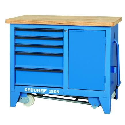 GEDORE 6621780 - Établi mobile 900x1100x652 mm