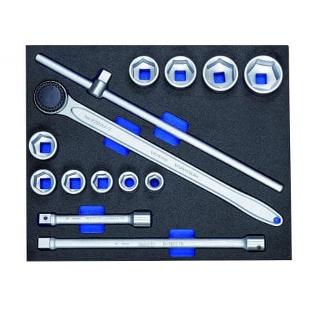 GEDORE 2752727 - Jeu de douilles 3/4'' dans le module d'outil CT (14 pcs.)