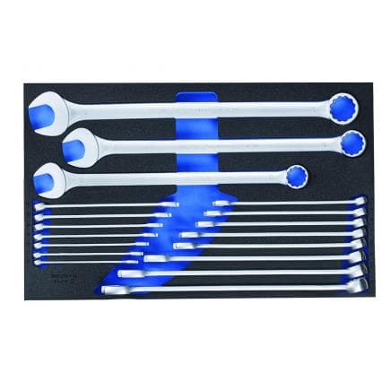 GEDORE 2704226 - Jeu de clés mixtes dans le module d'outils CT (18 pcs.)