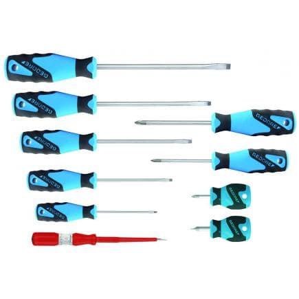 GEDORE 1482343 - Jeu de tournevis 3C (10 pcs.)