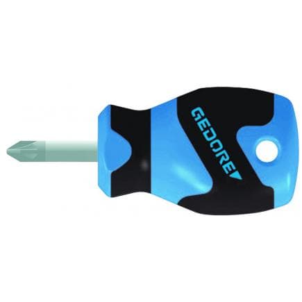 GEDORE 1550608 - Tournevis court 3C pour vis cruciformes Pozidriv®