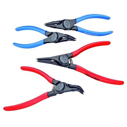 GEDORE 6701030 - Jeu de pinces pour anneaux élastiques (4 pcs.)