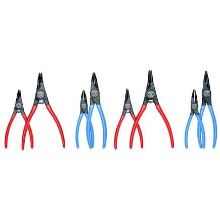 GEDORE 2148692 - Jeu de pinces pour anneaux élastiques (8 pcs.)