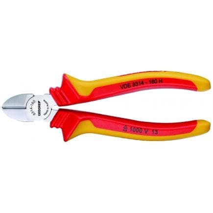 GEDORE 1552155 - Pince coupante latérale VDE avec manchon isolant