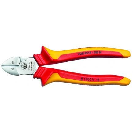 GEDORE 3249050 - Pince coupante latérale VDE avec manchons isolants