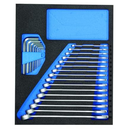 GEDORE 2957213 - Jeu de clés mixtes dans le module Check-Tool (24 pcs.)