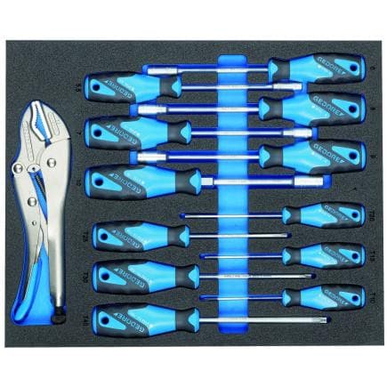 GEDORE 2957469 - Jeu d'outils dans le module Check-Tool (13 pcs.)