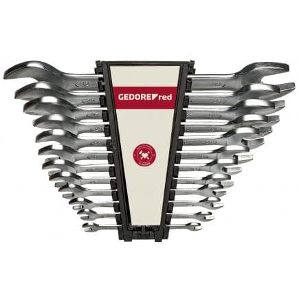 GEDORE 3300960 - Jeu de clés à fourche doubles (12 pcs.)