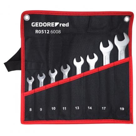 GEDORE 3301081 - Jeu de clés à fourche doubles métriques (8 pcs.)