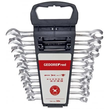 GEDORE 3301003 - Jeu de clés mixtes à cliquet métriques (10 pcs.)