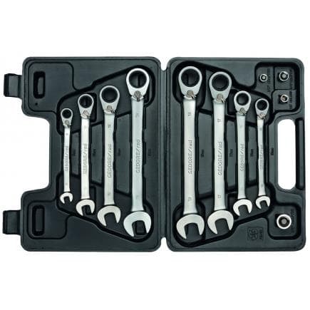 GEDORE 3300059 - Jeu de clés mixtes à cliquet réversibles métriques (12 pcs.)