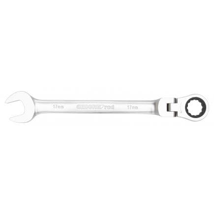 GEDORE 3300874 - Clé mixte à cliquet avec tête flexible métrique