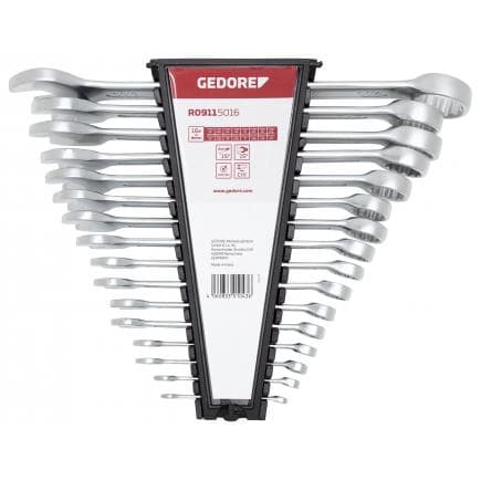 GEDORE 3301043 - Jeu de clés mixtes en pouces (16 pcs.)